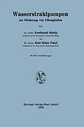 E-Book (pdf) Wasserstrahlpumpen zur Förderung von Flüssigkeiten von Ferdinand Schulz, Karl H. Fasol