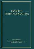 E-Book (pdf) Allgemeine Methoden der Pflanzenanalyse von R. Brieger, Fritz Feigl, P. Hirsch