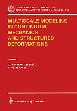 eBook (pdf) Multiscale Modeling in Continuum Mechanics and Structured Deformations de 