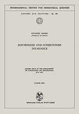 eBook (pdf) Controlled and Conditioned Invariance de Giuseppe Basile