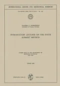 E-Book (pdf) Introductory Lectures on the Finite Element Method von Olgierd C. Zienkiewicz