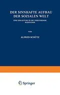 E-Book (pdf) Der sinnhafte Aufbau der sozialen Welt von Alfred Schütz