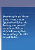 E-Book (pdf) Kompendium der Statik der Baukonstruktionen von J. Pirlet