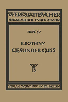 E-Book (pdf) Gesunder Guß von E. Kothny
