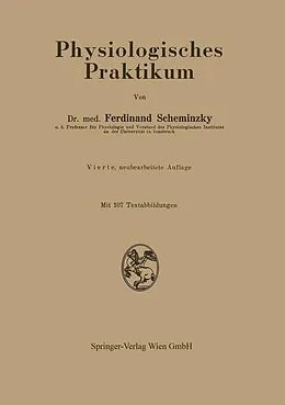 E-Book (pdf) Physiologisches Praktikum von Ferdinand Scheminzky