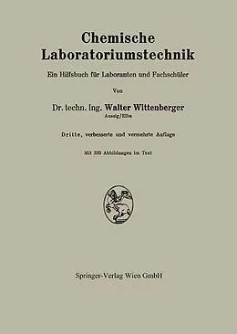 E-Book (pdf) Chemische Laboratoriumstechnik von Walter Wittenberger