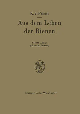 E-Book (pdf) Aus dem Leben der Bienen von Karl v. Frisch