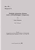 E-Book (pdf) Stabilität elastischer Platten unter zufallsabhängiger Temperatur von Heinz Bargmann