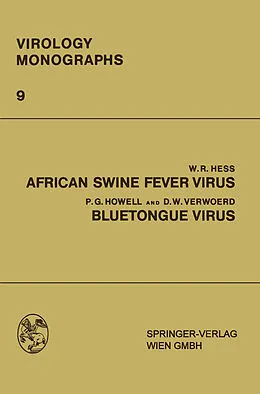 E-Book (pdf) African Swine Fever Virus von William R. Hess, Peter G. Howell, Daniel W. Verwoerd