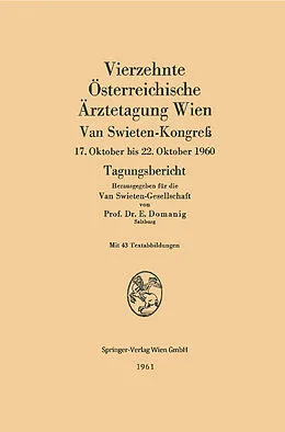 E-Book (pdf) Vierzehnte Österreichische Ärztetagung Wien von Erwin Domanig