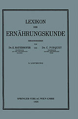 E-Book (pdf) Lexikon der Ernährungskunde von Ernst Mayerhofer, C. Pirquet