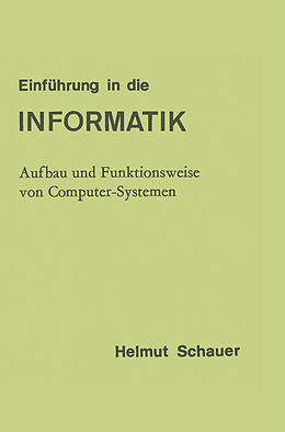 E-Book (pdf) Einführung in die Informatik von Helmut Schauer