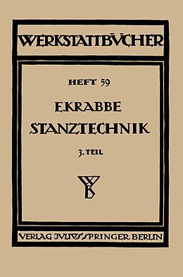Kartonierter Einband Stanztechnik von Erich Krabbe