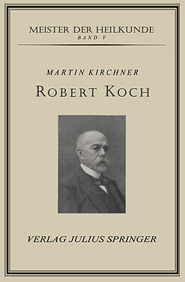 Kartonierter Einband Robert Koch von Martin Kirchner