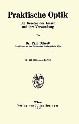 E-Book (pdf) Praktische Optik von Paul Schrott