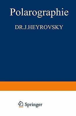 E-Book (pdf) Polarographie von J. Heyrovskay