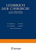 E-Book (pdf) Lehrbuch der Chirurgie von A. von Eiselsberg, B. Breitner, P. Clairnond