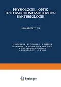 E-Book (pdf) Physiologie · Optik Untersuchungsmethoden Bakteriologie von A. Brückner, W. Comberg, R. Dittler
