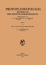 eBook (pdf) The Viscosity of Protoplasm de Lewis V. Heilbrunn