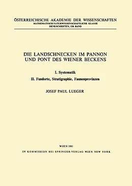 E-Book (pdf) Die Landschnecken im Pannon und Pont des Wiener Beckens von J.P. Lueger