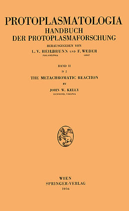 eBook (pdf) The Metachromatic Reaction de John W. Kelly