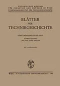 E-Book (pdf) Blätter für Technikgeschichte von Josef Nagler