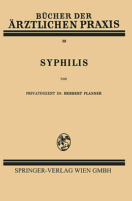 Kartonierter Einband Syphilis von Herbert Planner