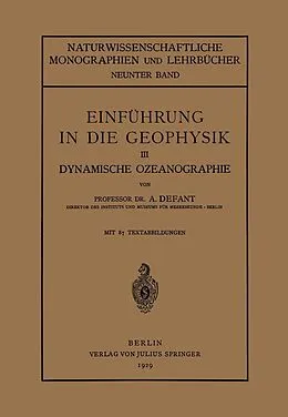 E-Book (pdf) Einführung in die Geophysik von A. Defant