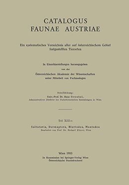 E-Book (pdf) Catalogus Faunae Austriae von 