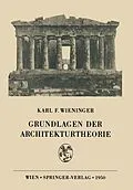 E-Book (pdf) Grundlagen der Architekturtheorie von Karl F. Wieninger