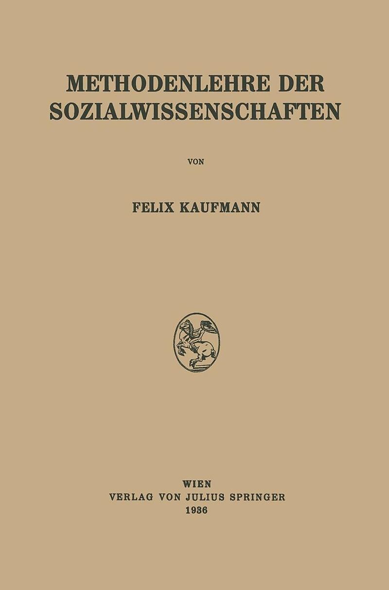 Methodenlehre der Sozialwissenschaften