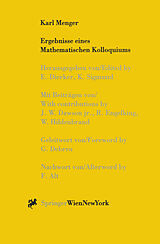 E-Book (pdf) Karl Menger, Ergebnisse eines Mathematischen Kolloquiums von 
