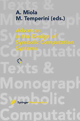 eBook (pdf) Advances in the Design of Symbolic Computation Systems de 