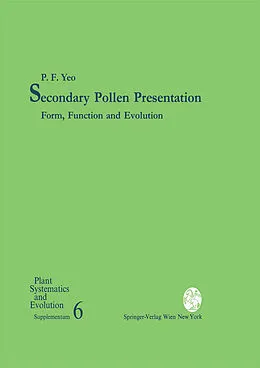 E-Book (pdf) Secondary Pollen Presentation von P. F. Yeo