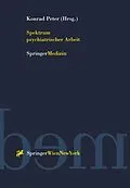 E-Book (pdf) Spektrum psychiatrischer Arbeit von 