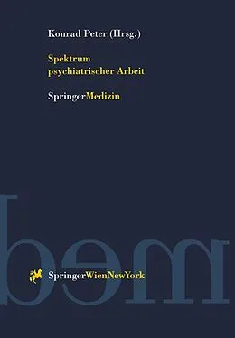 E-Book (pdf) Spektrum psychiatrischer Arbeit von 