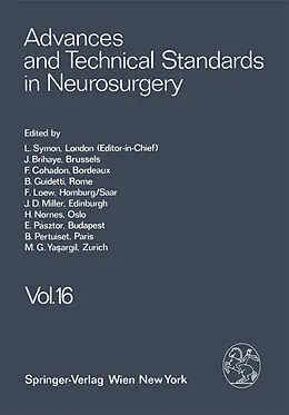 E-Book (pdf) Advances and Technical Standards in Neurosurgery von L. Symon, B. Pertuiset, J. Brihaye