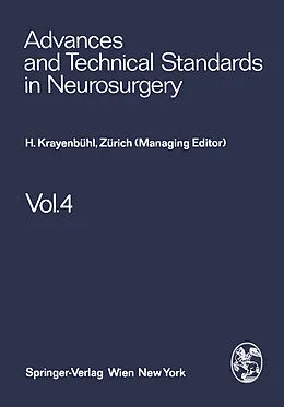 E-Book (pdf) Advances and Technical Standards in Neurosurgery von S. Mingrino, B. Pertuiset, L. Symon