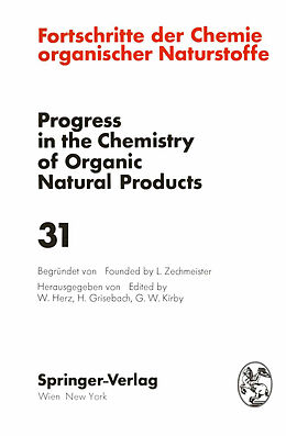 E-Book (pdf) Fortschritte der Chemie Organischer Naturstoffe / Progress in the Chemistry of Organic Natural Products von N. H. Andersen, St. F. Brady, C. M. Harris