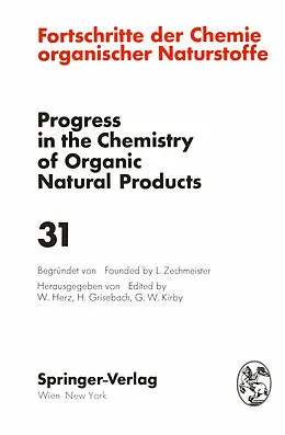 E-Book (pdf) Fortschritte der Chemie Organischer Naturstoffe / Progress in the Chemistry of Organic Natural Products von N. H. Andersen, R. Schmidt, G. N. Schrauzer