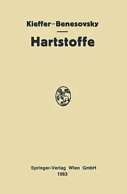 E-Book (pdf) Hartstoffe von Richard Kieffer, Friedrich Benesovsky