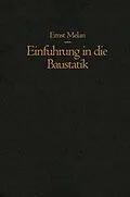 E-Book (pdf) Einführung in die Baustatik von Ernst Melan
