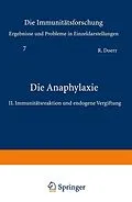 E-Book (pdf) Die Anaphylaxie von Robert Doerr