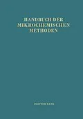 E-Book (pdf) Handbuch der Mikrochemischen Methoden von M. Lederer, H. Michl, K. Schlögl