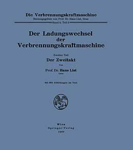 E-Book (pdf) Der Ladungswechsel der Verbrennungskraftmaschine von Hans List
