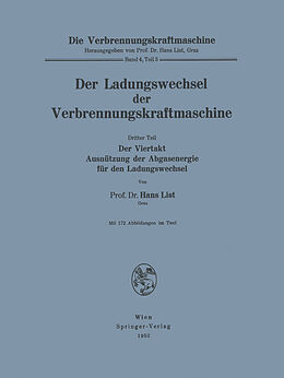 E-Book (pdf) Der Ladungswechsel der Verbrennungskraftmaschine von Hans List