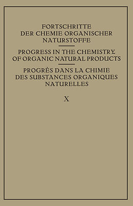 eBook (pdf) Fortschritte der Chemie Organischer Naturstoffe / Progress in the Chemistry of Organic Natural Products / Progres dans La Chimie des Substances Organiques Naturelles de 