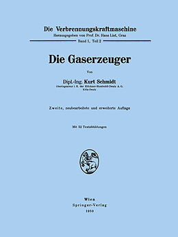 E-Book (pdf) Die Gaserzeuger von Kurt Schmidt