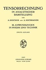 E-Book (pdf) Grundzüge der Tensorrechnung in Analytischer Darstellung von Adalbert Duschek, August Hochrainer