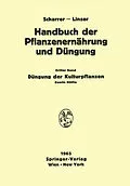 E-Book (pdf) Düngung der Kulturpflanzen 2 von Professor Dr. N. Atanasiu, Professor Dr. W. Baden, Professor Dr.-Ing. Dr. agr. habil. F. Baltin